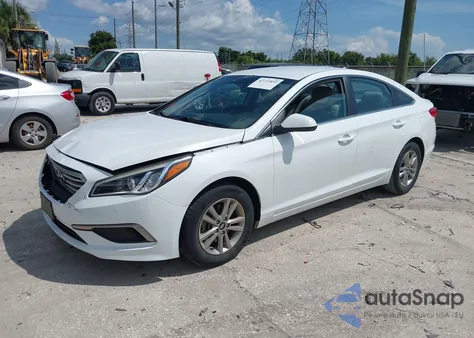 2017 Hyundai Sonata Se из США, поврежденный, VIN 5NPE24AF8HH449452